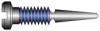 Stainless Self-Aligning Screws (100pc) <br> 1.4mm x 3.5mm x 2mm Head  <br> Blue Color Coated <br> Vigor 80.035C