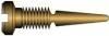 Stainless Self-Aligning Screws (100pc) <br> 1.2mm x 2.5mm x 2.0mm head <br> Gold Color Coated <br> Vigor 80.025G