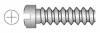 Phillips Hinge Screws Stainless <br> 1.2mm x 2.8mm x 1.9mm Small Head (100pc) <br> Vigor 80.280P