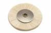 Extra Soft Bristle Brush Wheels  <br> 1 Diameter x 1/8 Hole <br> Pack of 12 <br> Grobet 16.671
