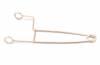 Crucible Tongs <br> For Burno Crucibles <br> 10-1/2" Length <br> Grobet 57.060