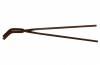 Crucible Tongs <br> Bent Nose <br> 19" Length <br> Grobet 57.066