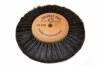 Bristle Brush Wheel<br> 3-1/2" 4 Rows Converging <br> Grobet 16.395