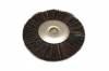 Wheel Brushes  <br> 1 Diameter x 1/8 Arbor Hole <br> Stiff Bristles (12pc) <br> Grobet 16.673