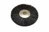 Wheel Brushes <br> 1-1/4 Diameter x 1/8 Arbor Hole <br> Stiff Bristles (12pc) <br> Grobet 16.679