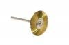 Brass Brushes (12pc)<br> 1 x .0035 x 3/32 Mandrel <br> 1 Row Straight <br> Grobet 16.813