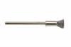 Steel End Brushes (12pc) <br> 3/16 D x 1/4 L x 1/8 Shank <br> Crimped .003 Steel Wire <br> Grobet 16.943