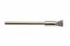 Steel End Brushes (12pc) <br> 3/16 D x 1/4 L x 1/8 Shank <br> Crimped .005 Steel Wire <br> Grobet 16.944