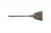 Steel Cup Brushes (12) <br> 1/2 D x 3/32 Shank <br> Crimped .003 Steel Wire <br> Grobet 16.965