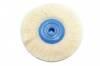 Yarn Buff Cotton <br> 3-1/2" x 3/4" x 1/4" Hole <br> For High Gloss <br> Vigor BF1061