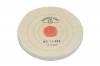 Finex Muslin Buffing Wheels (12) <br> 4 x 30 Ply 4 Rows Stitched <br> Shellac Center <br> Grobet 17.623
