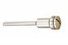 Wheel Mandrels (12) <br> 1/8" Reinforced Shank  <br> For 1/8" Hole up to 1/8" Thick <br> Grobet 43.160