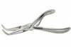 Curved Long Chain Nose Pliers <br> Full-Sized 5-1/4 Length <br> 1.5mm Tips Smooth Jaws <br> 467833