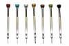 Watchmaker Screwdriver Set <br> 7pc Set .60mm -1.50mm <br> Grobet 52.0730