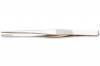 Soldering Tweezers <br> Long Serrated Tips <br> Nickel Plated Steel <br> 7" Length <br> Grobet 57.0350