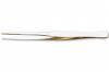 Soldering Tweezers <br> Stainless Steel <br> XL Smooth Tips 7" Length <br> Grobet 57.0352