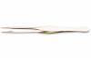 Soldering Tweezers <br> Long Smooth Tips <br> Nickel Plated Steel <br> 7" Length <br> Grobet 57.713