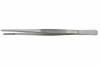 Retrieving Forceps <br> Serrated No Guide Pin  <br> Stainless 8" Straight <br> Grobet 57.918
