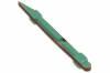 Sanding  Sticks (12)   (Green) <br> With One 1/4 x 12 320 Grit Sanding Belt