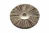 Soft Bristle Brush Wheels <br> 1-1/4 Diameter x 1/8 Hole <br> Pack of 12 <br> Grobet 16.652
