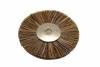 Wheel Brushes <br> 1-1/4 Diameter x 1/8 Arbor Hole <br> Medium Bristles (12pc) <br> Grobet 16.678