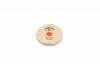 Muslin Buffing Wheels (12) <br> 3 x 24 Ply 3 Rows Stitched <br> Shellac Center <br> Grobet 17.575