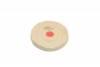 Muslin Buffing Wheels (12) <br> 4” x 30 Ply 3 Rows Stitched <br> Shellac Center <br> Grobet 17.580