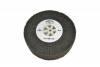 Flap Wheel <br> 4 x 1-3/8 x 1/4 Hole <br> Gray 160 Grit Silicon Carbide Fine