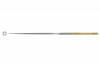 Inox Needle File <br> Square 7" Cut 0 <br> 2.7mm Wide <br> Grobet 30.116V