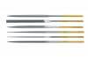 Inox Needle Files <br> 6pc Assortment <br> 7" Cut 0 <br> Grobet 30.122V