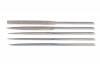 Diamond Needle File Assortment  <br> Precision Needle Files (5pc) <br> 5-1/2 Medium 120/140 Grit <br> Grobet 33.970