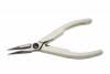 Long Chain Nose Pliers <br> 1.2mm Tips Smooth Jaws <br> 5-1/4" Overall Length <br> Lindstrom 7890