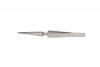 Cross-Locking Tweezers <br> Stainless Steel <br> Sharp Serrated Tips 4-3/4" Length <br> Grobet 57.0492