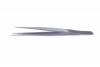 Diamond Tweezers <br> Stainless Satin Finish <br> .0071" LG Points Grooved <br> Grobet 57.134