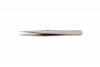 Pattern 1 Tweezers <br> Sharp Stainless Steel <br> Peer Swiss <br> Grobet 57.401