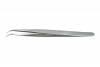 Curved Diamond Tweezers <br> Stainless Extra Fine Serrated <br> Grobet 57.601