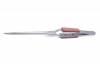 Cross-Locking Tweezers <br> Stainless Steel <br> Fiber Grips & Tapered Tips <br> 6-1/2 Length <br> Grobet 57.760