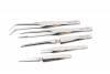 Soldering Tweezers <br> Basic Set of 5 <br> Nickel-Plated Steel <br> Grobet 57.937