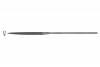 Knife Escapement File <br> 5-1/2 Cut 6 <br> 4.3mm Wide x 1.3mm Thick <br> Grobet 31.733