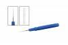 Swiss Oiler,  MicroSpatula, Fine Tip <br> Size: 0.3 mm (0.014") <br> Blue ESD Safe Handle <br> Grobet OL 42241