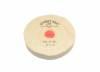 Muslin Buffing Wheels (12) <br> 4 x 42 Ply 3 Rows Stitched <br> Shellac Center <br> Grobet 17.581