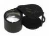 10x Loupe <br> Single Lens Magnifier <BR> Black Satin Frame