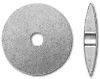 tapered wheel.jpg - CRATEX 2XF 5/8 X 3/32 X 1/16 EXTRA FINE GREY GREEN TAPERED KNIFE EDGE WHEEL BOX OF 100