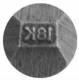 Jewelry Marking Pliers 18K Stamp <br> Grobet 55.02401/3