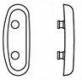 Snappy Pads 16mm <br> Silicone Nose Pads (25 Pairs) <br> For Plastic Frames