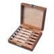 Nut Driver Set <br> For Hex, Square, & Star Nuts <br> Wooden Storage Case <br> Vigor 52.753