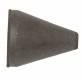 Cratex 1340M Cone (1) <br> 5/8 to 1/4 x 1 x 1/4 Hole <br> Medium Dark Brown